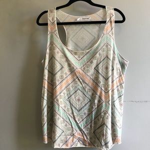 Racer back tank top